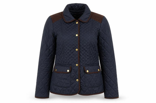 Dorothy Perkins Women's Blue Quilted Jacket, Size 10