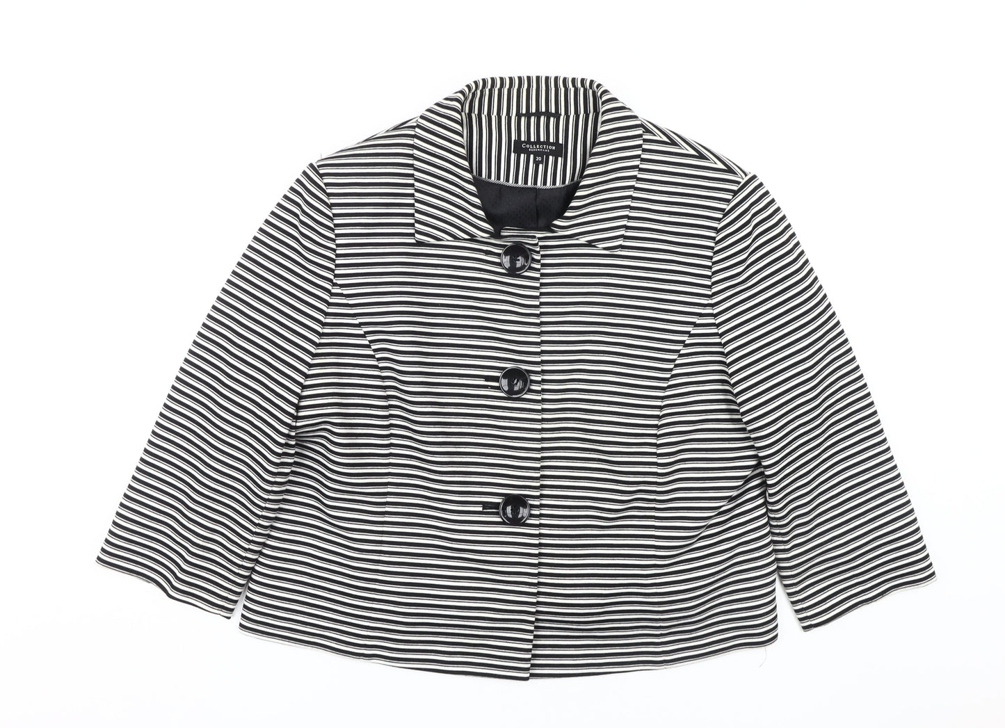 Debenhams Women's Plus Size Striped Jacket