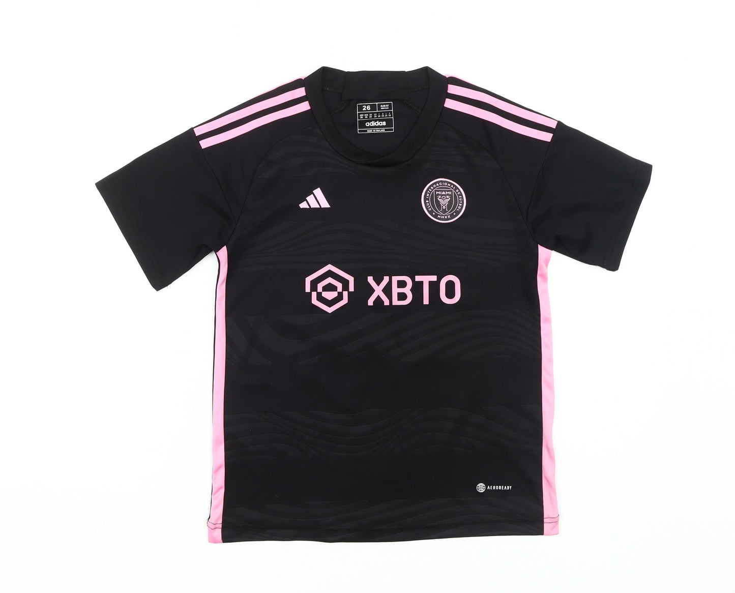 Adidas Boys' Black Football Jersey Size 26