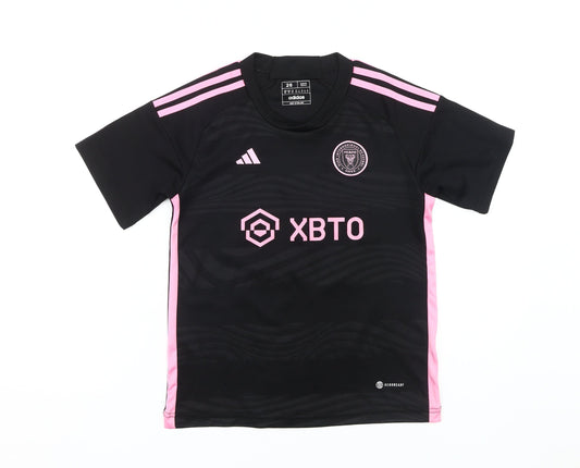 Adidas Boys' Black Football Jersey Size 26