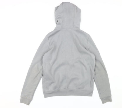 LA Gear Women's Grey Full Zip Hoodie Size 10
