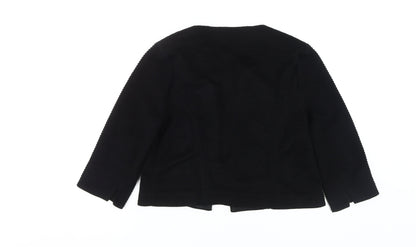 Precis Women's Black Jacket Size 12 - Elegant Wardrobe