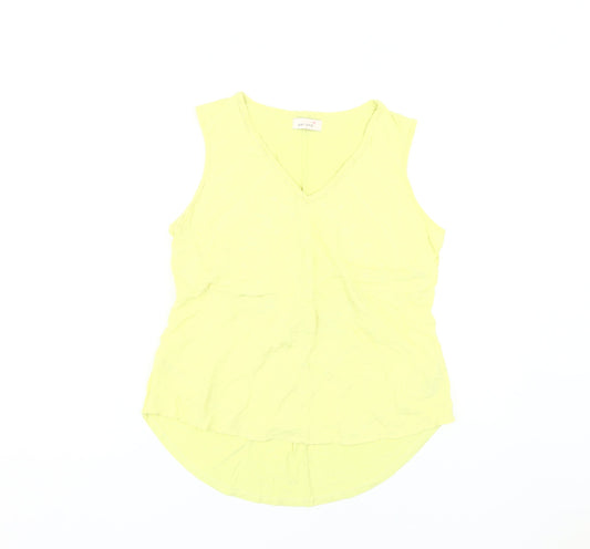 Marks and Spencer Women's Yellow Tank Top, Size 14