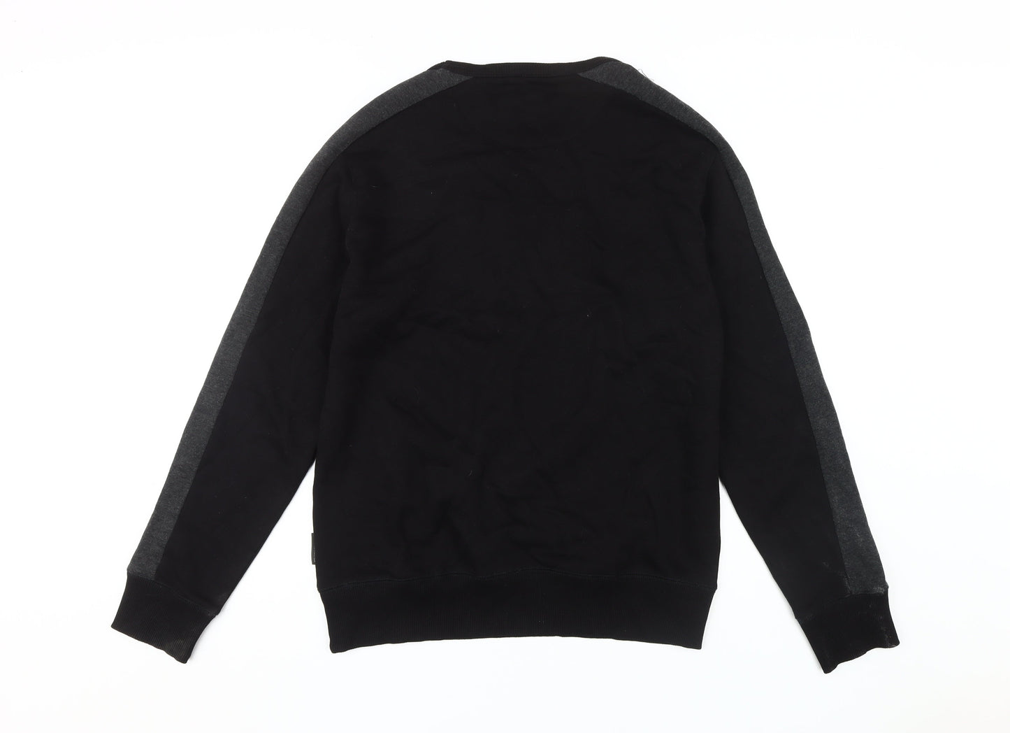 French Connection Men's Black Sweatshirt L Pullover
