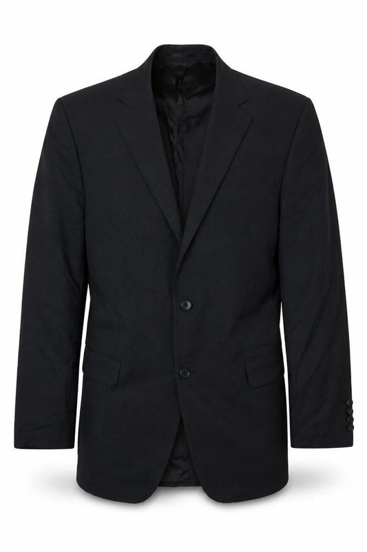 Paul Costelloe Men's Black Wool Blazer Jacket 42.5R