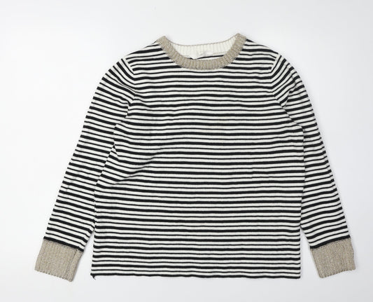 Nine Savannah Miller Women's Stripe Pullover Jumper Size 14