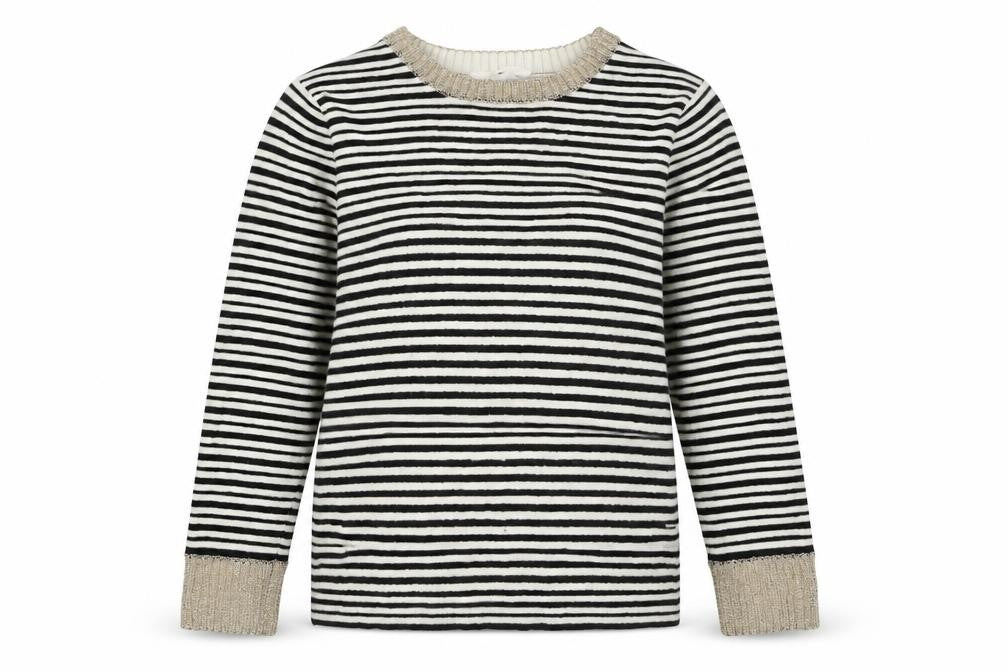 Nine Savannah Miller Women's Stripe Pullover Jumper Size 14