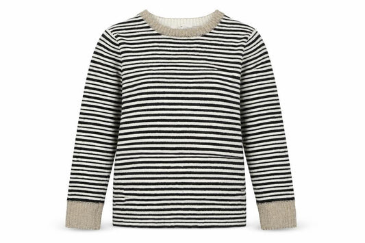 Front view of Nine by Savannah Miller Women's Stripe jumper, size 14