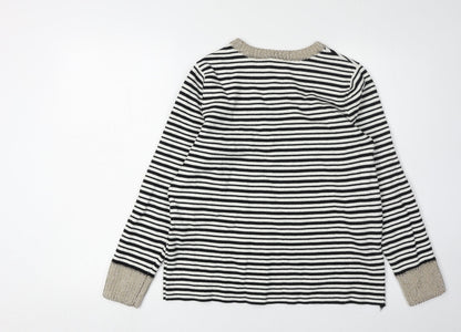 Back view of Nine by Savannah Miller Women's Stripe jumper, size 14