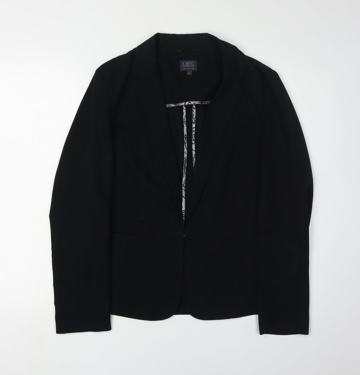 Marks & Spencer Women's Black Blazer Size 10