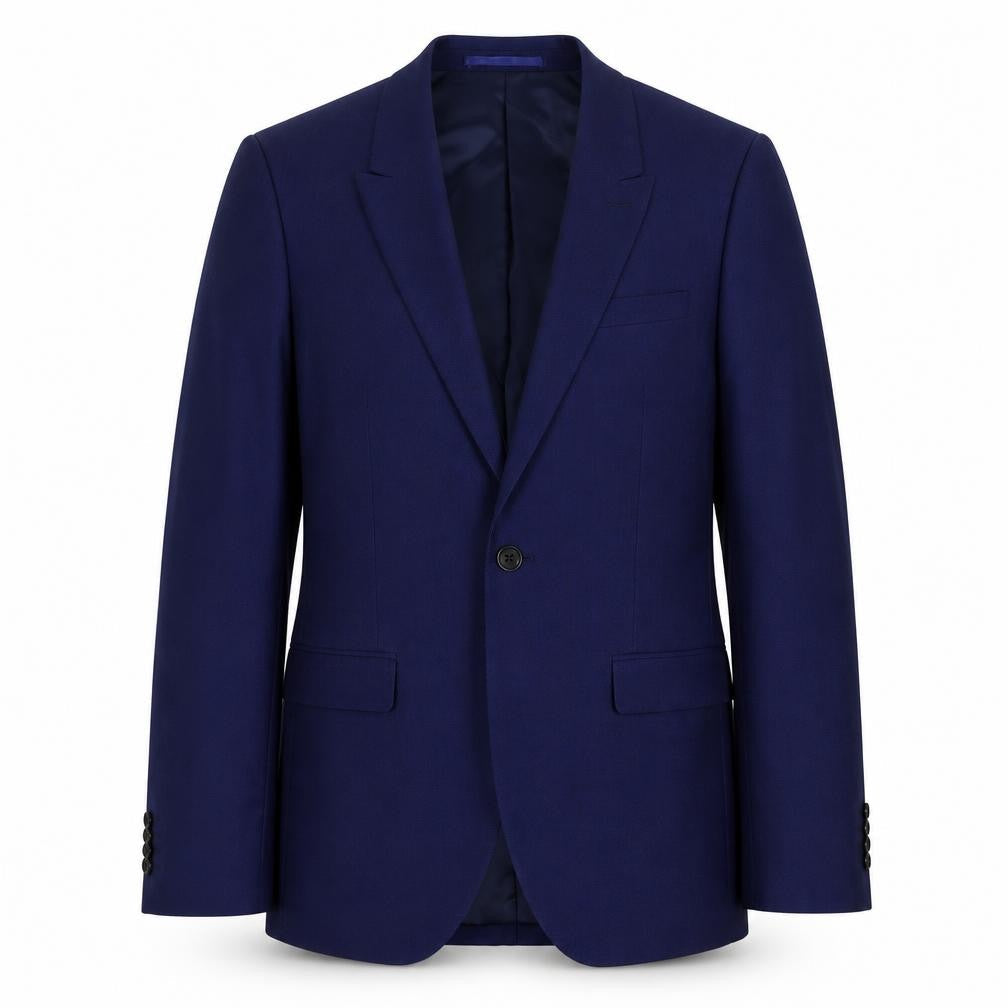 Topman Men's Blue Blazer, Size 36, Notch Lapel