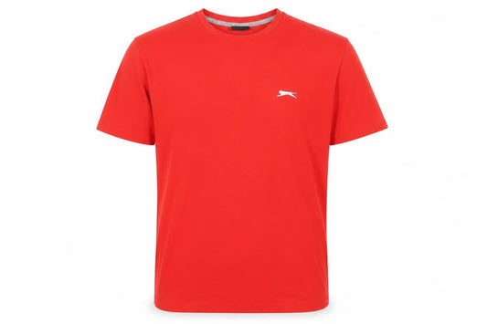 Slazenger Men's Red Crew Neck T-Shirt Size L