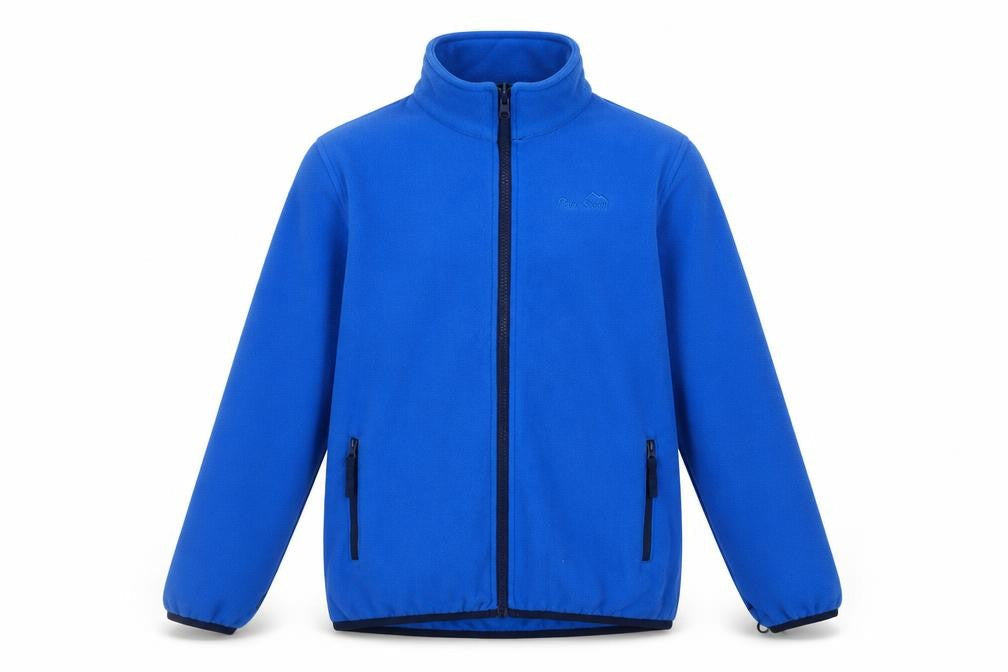 Peter Storm Boys Blue Fleece Jacket, Size 13, Full Zip