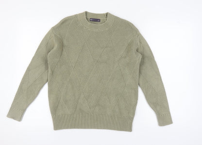 Marks & Spencer Men's Green S Pullover Jumper