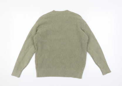Marks & Spencer Men's Green S Pullover Jumper
