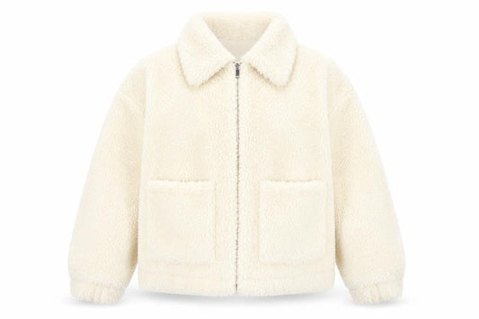 New Look Women's White Puffer Jacket Size 10