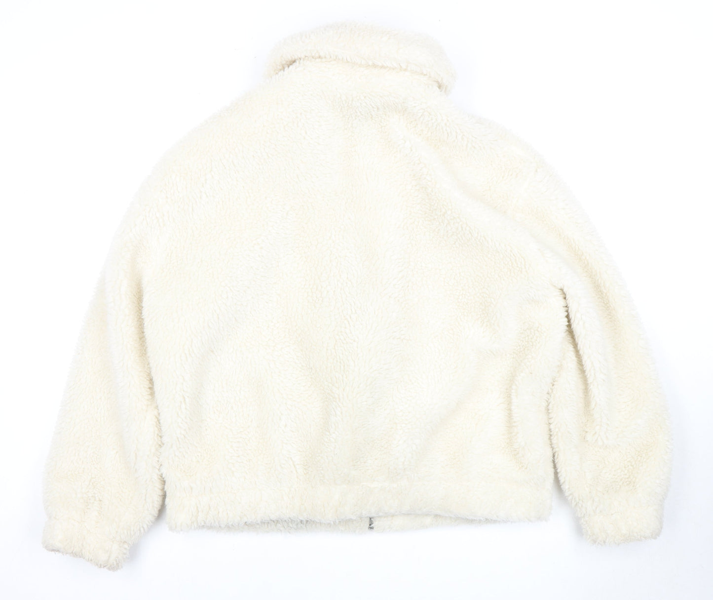 New Look Women's White Puffer Jacket Size 10