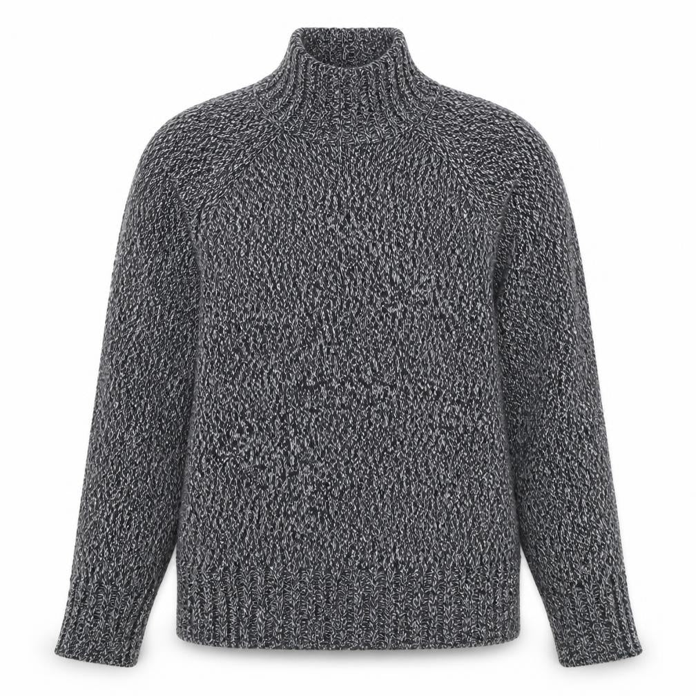 Next Women's Grey Mock Neck Pullover Jumper M