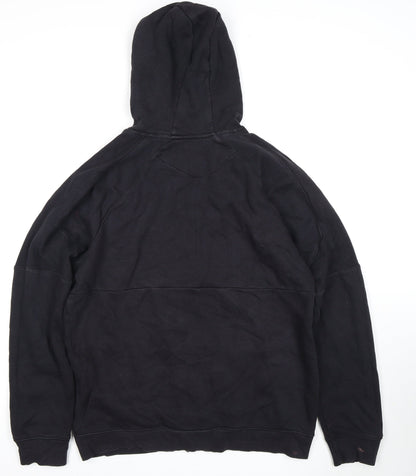 U.S. Athletic Men's Large Black Full Zip Hoodie