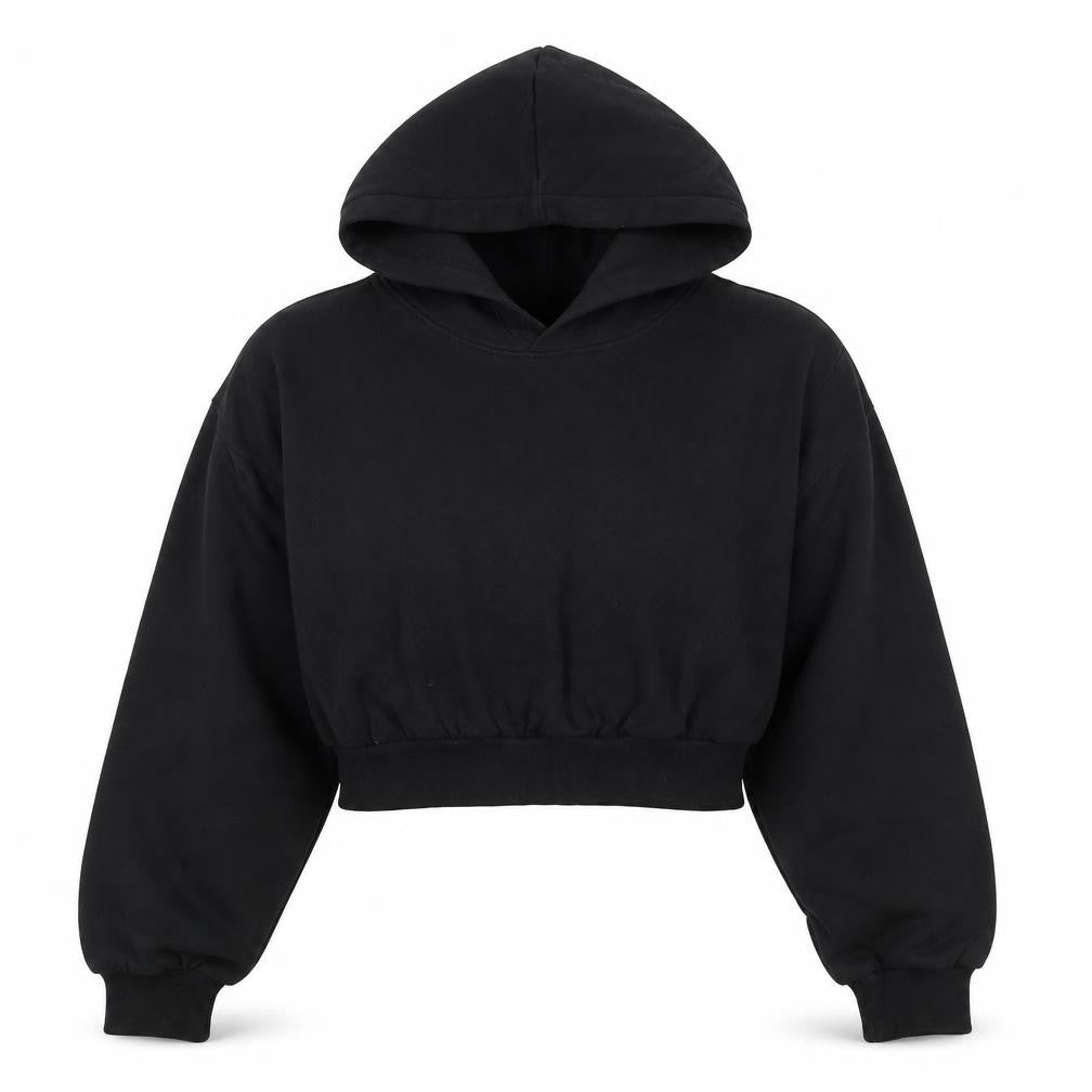 H&M Women's Black Pullover Hoodie, Size 12