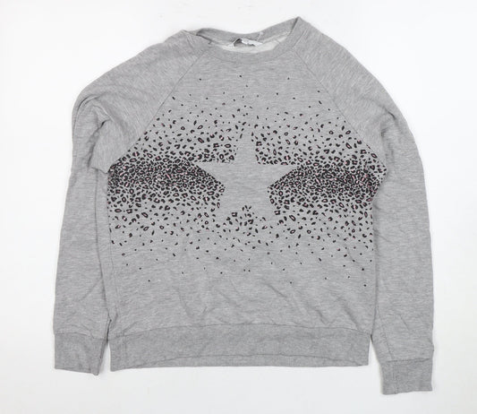 Next Grey Women's Size 8 Pullover Sweatshirt