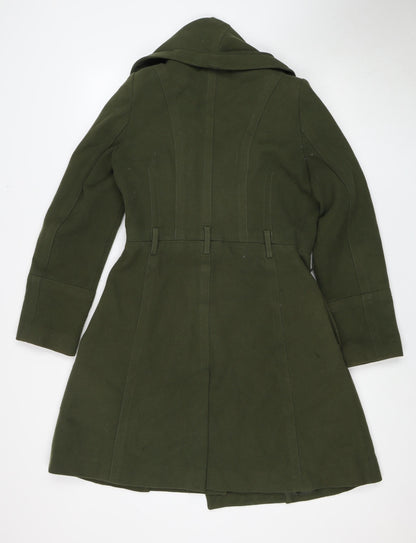 Oasis Women's Green Overcoat M - Casual Autumn/Winter