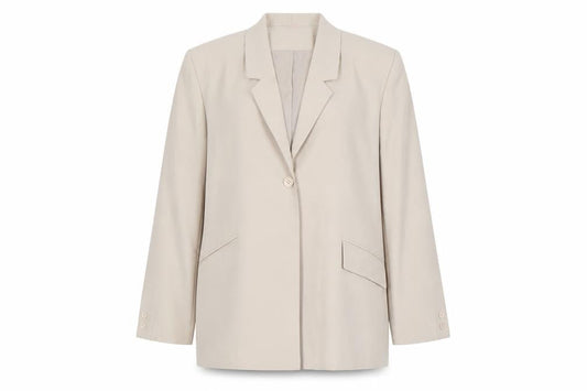 Amalina Women's Beige Suit Jacket Size 14, Regular