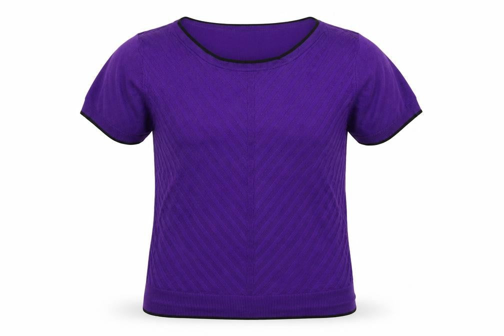 Principles by Ben de Lisi Women's Purple Knit Top Size 12