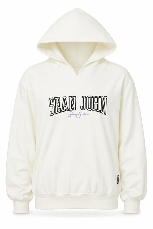 Missguided Women's White Logo Hoodie Size 6