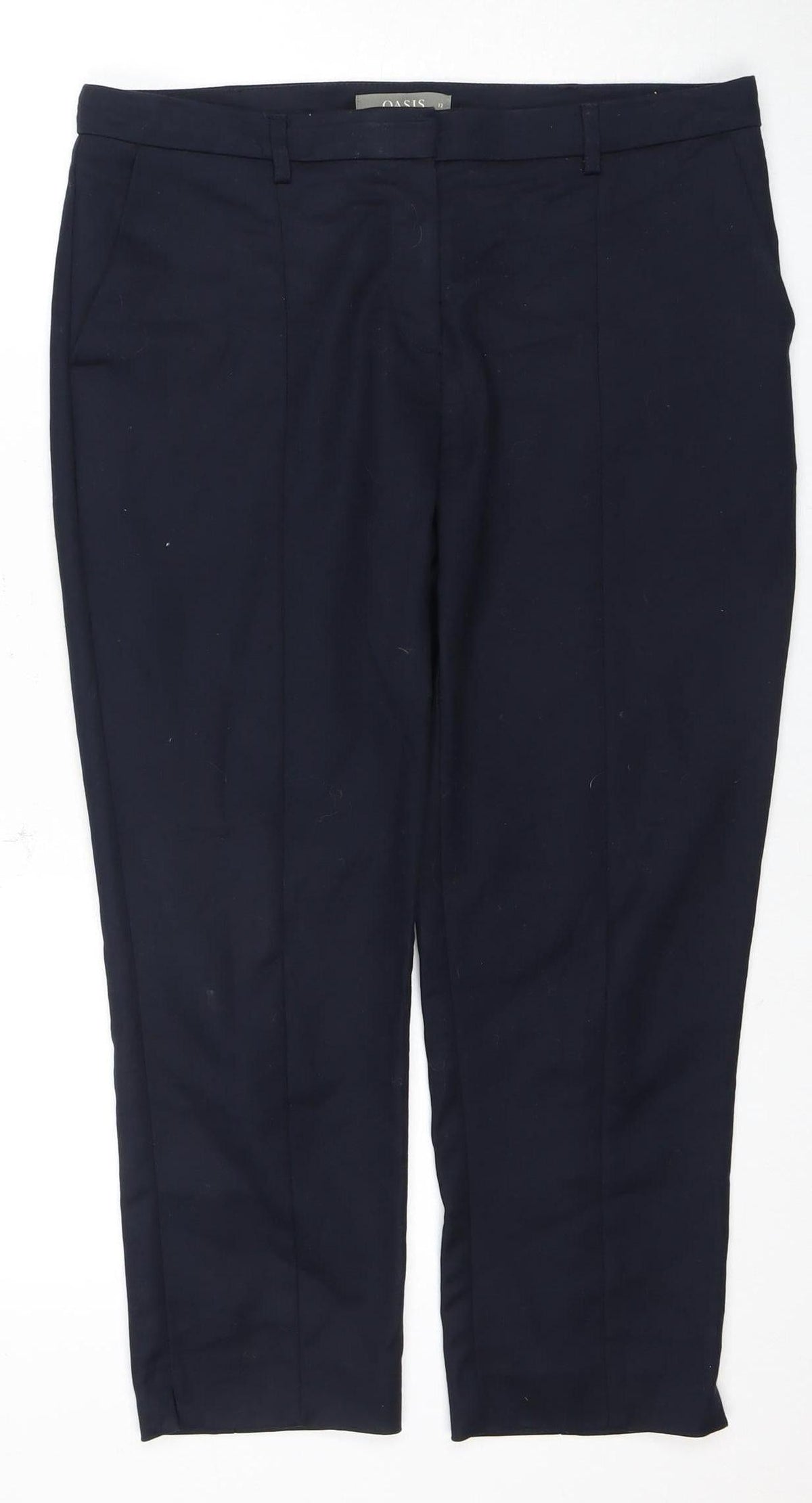 Oasis Women's Black Slim Fit Trousers - Size 10