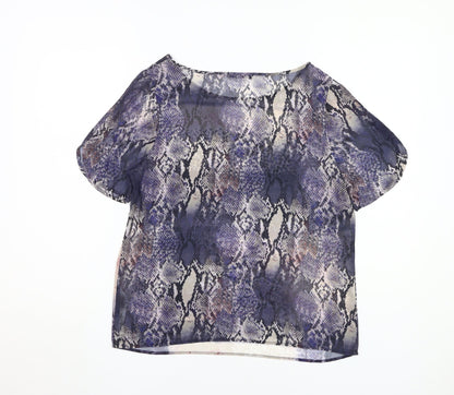 Back view of Autograph Women's Multicoloured Blouse, size 10