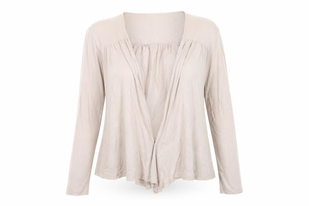 H&M Women's Beige Cardigan Size 12
