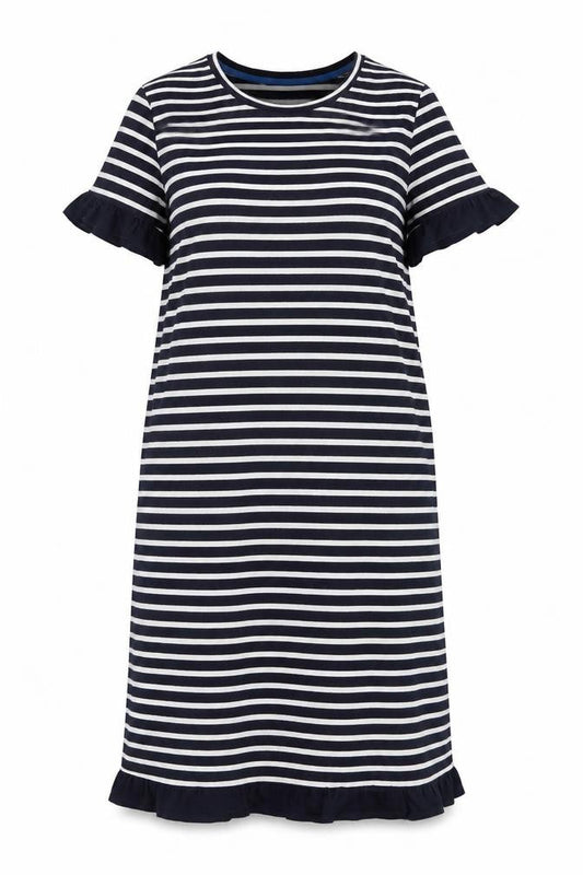 Boden Women Stripe T-Shirt Dress, Size 12, Multicoloured