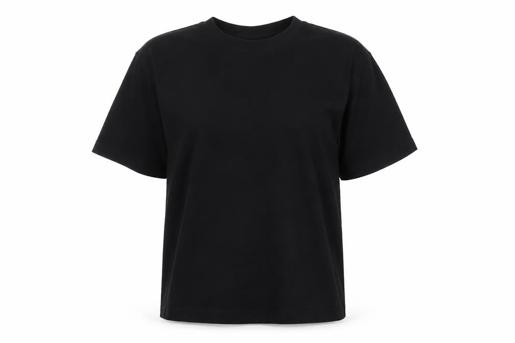 Collusion Black Crew Neck T-Shirt - M