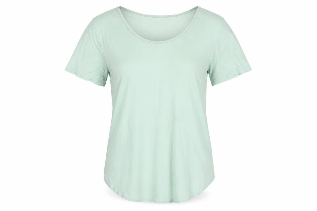 Loft Women's Green T-Shirt, Medium, Scoop Neck