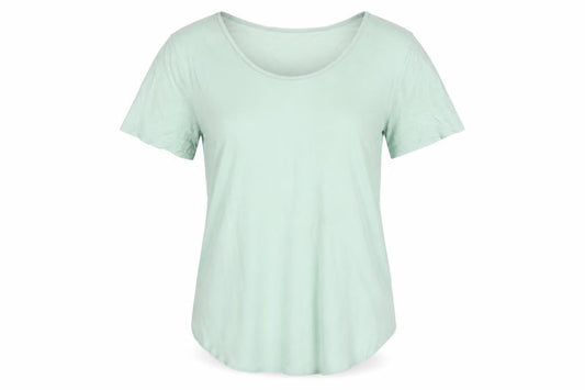LOFT Women's Green T-Shirt, Medium, Scoop Neck
