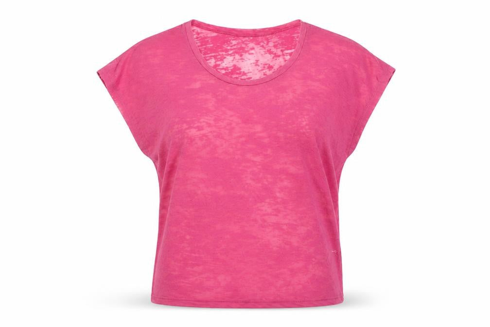 Topshop Women's Pink T-Shirt UK 8