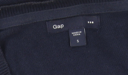 Preloved Gap Womens Blue Knit Cardigan S - Label
