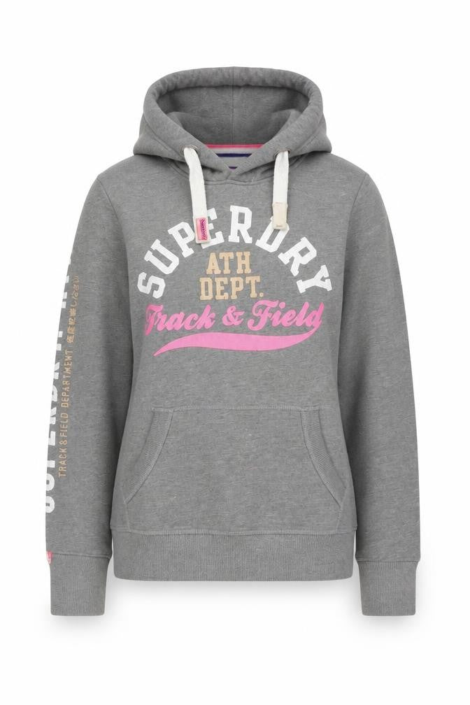 Superdry Women's Grey XS Pullover Hoodie
