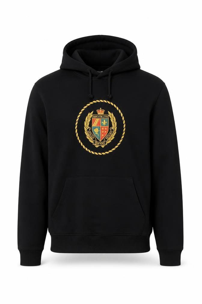 New Look Men's Black Pullover Hoodie - M
