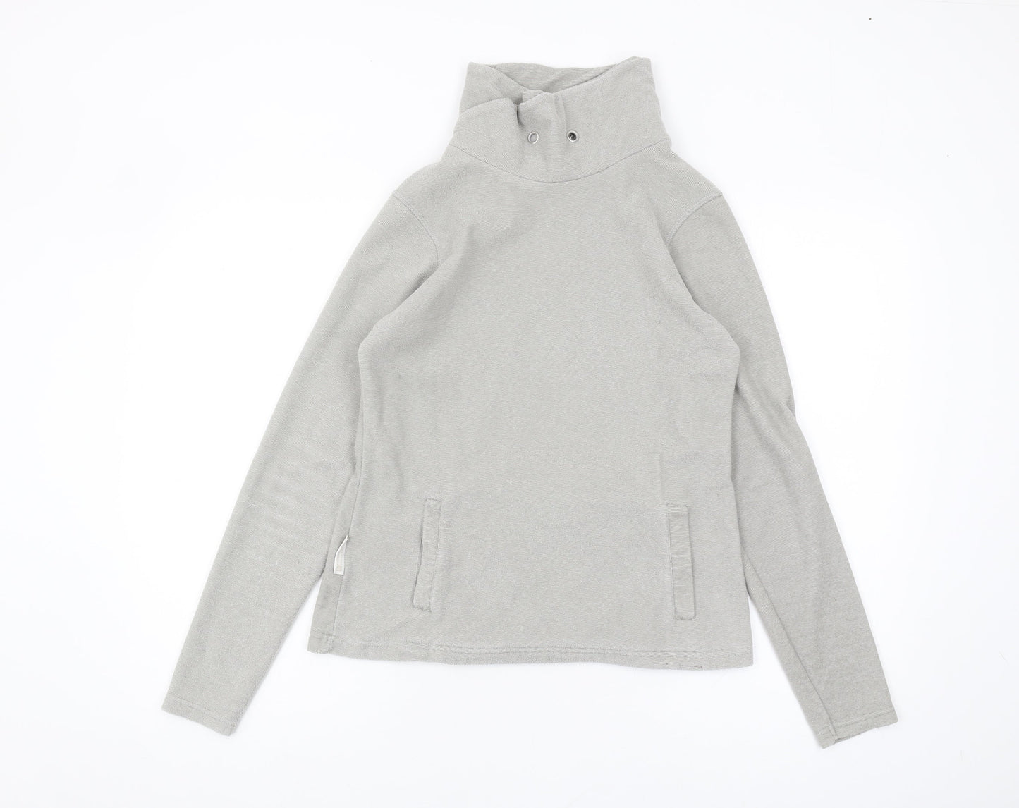 Mountain Warehouse Women's Grey Cowl Neck Sweatshirt Size 10
