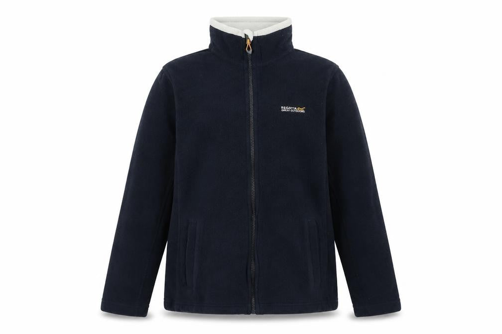 Regatta Women's Black Fleece Jacket Size 10 Regular Fit