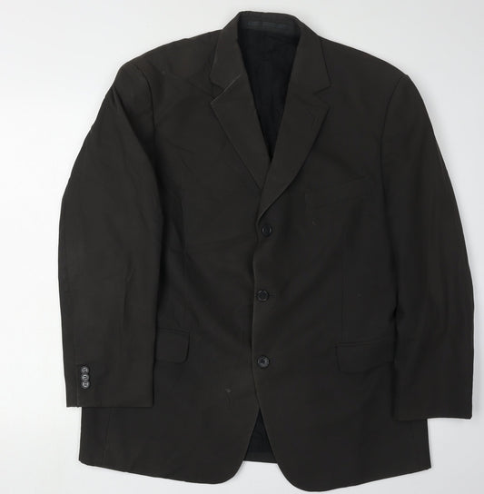 Scott & Taylor Men's Black Classic Blazer Size 42S