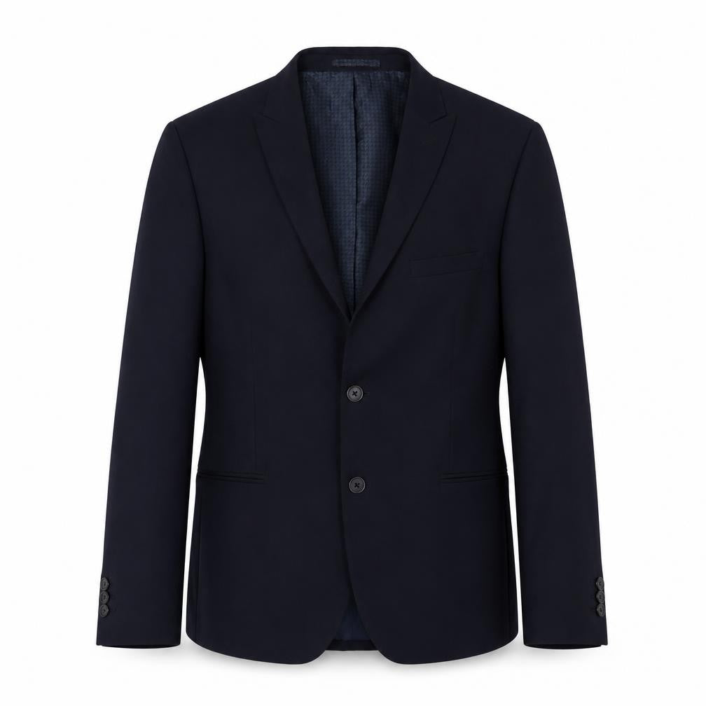 Marks & Spencer Men's Blue Slim Fit Blazer, Size 42R, Formal Style
