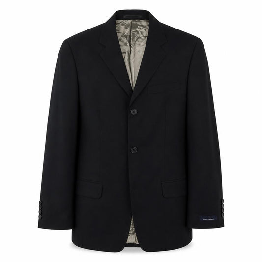 Lino Vierra Men's Black Blazer 34R Single-Breasted