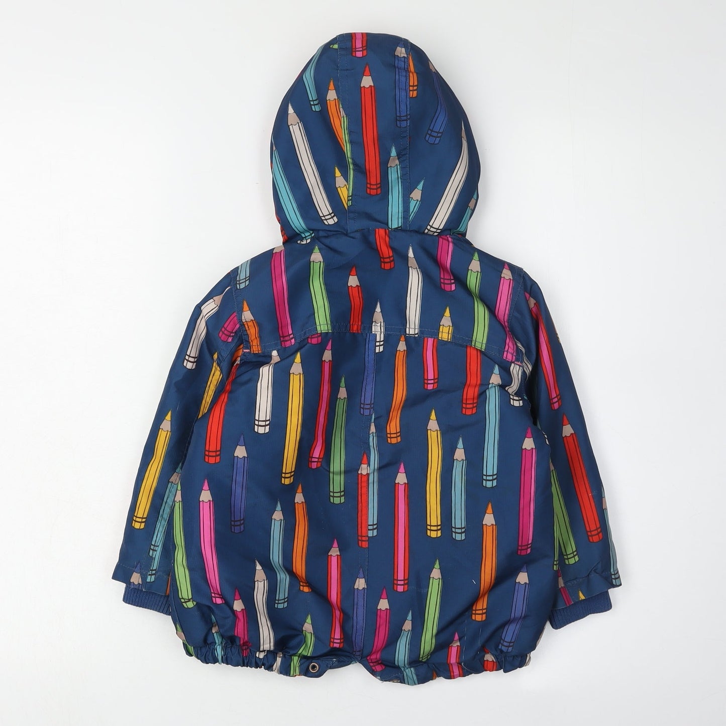 Next Girls Multicoloured Puffer Jacket 2-3 Years