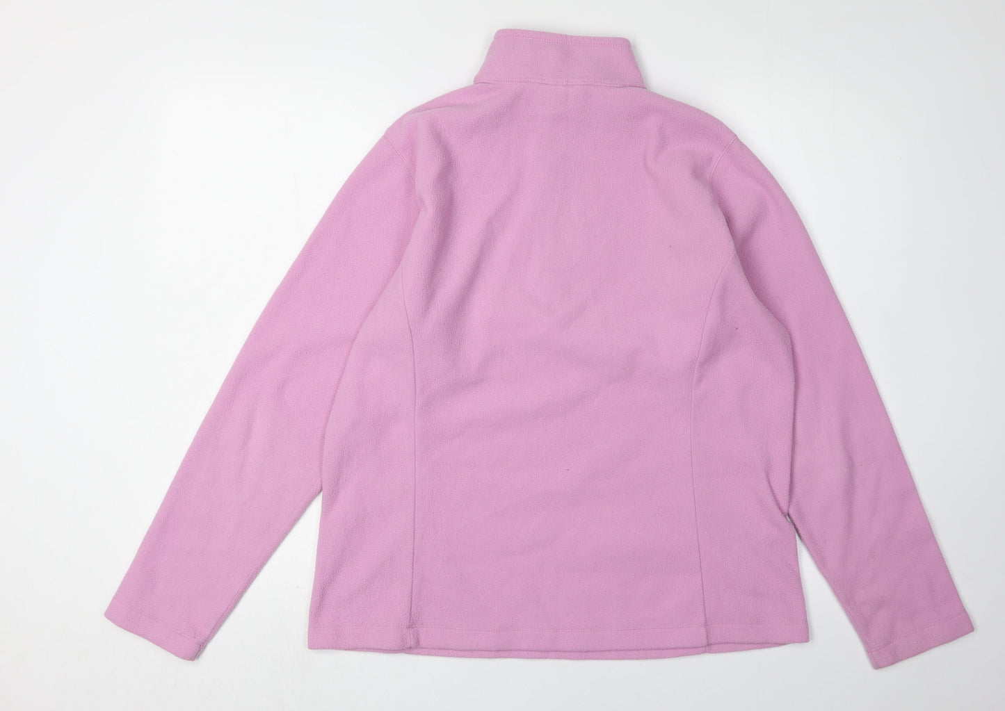 Lands' End Women's Pink Pullover Sweatshirt, Size 12