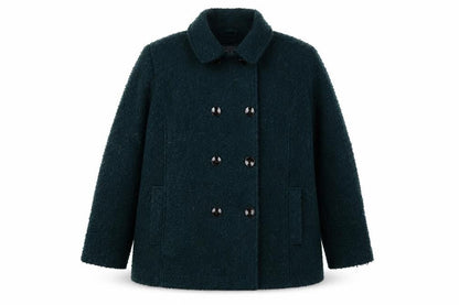 Principles Women's Blue Pea Coat Size 22