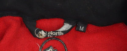 North Ridge Men's Black Hooded Parka Jacket M