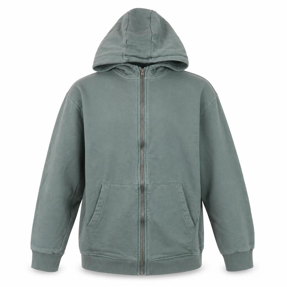Marks & Spencer Boys Green Full Zip Hoodie 13-14 Years